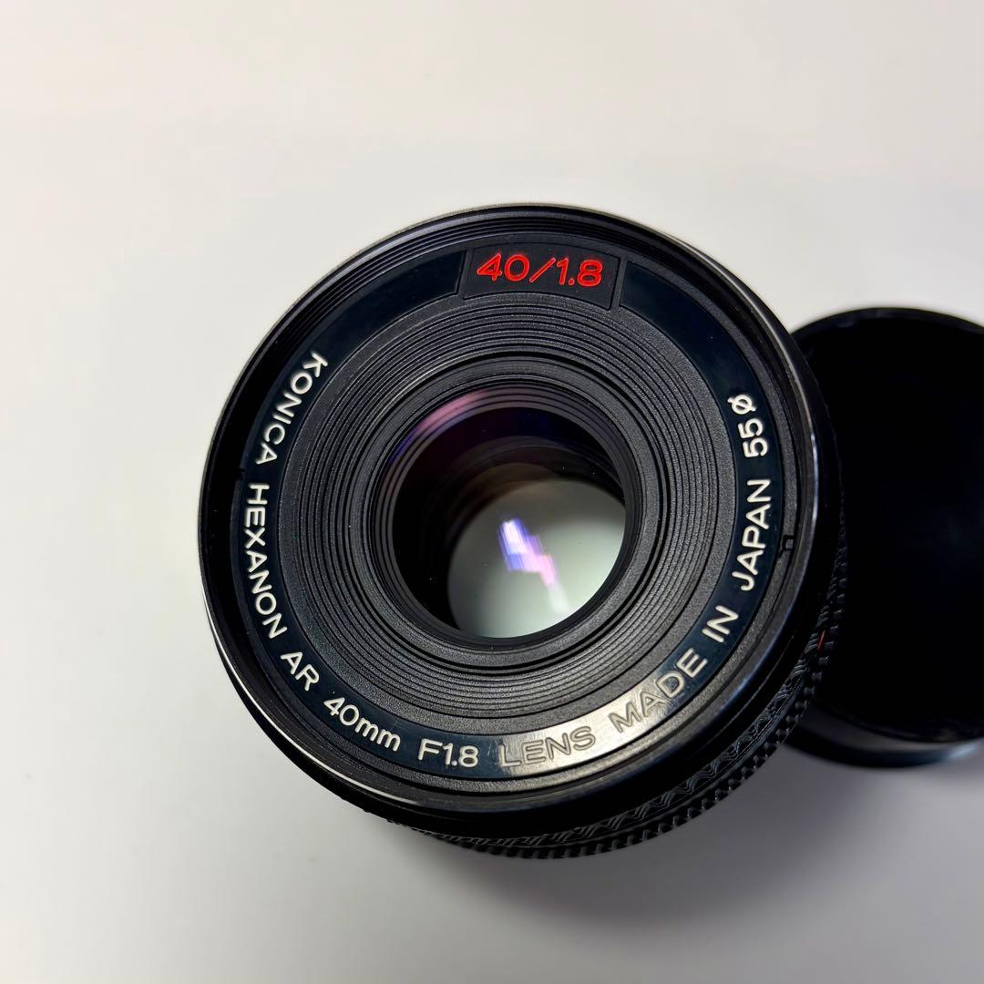 【ARマウント】KONICA HEXANON AR 40mm F1.8レンズ