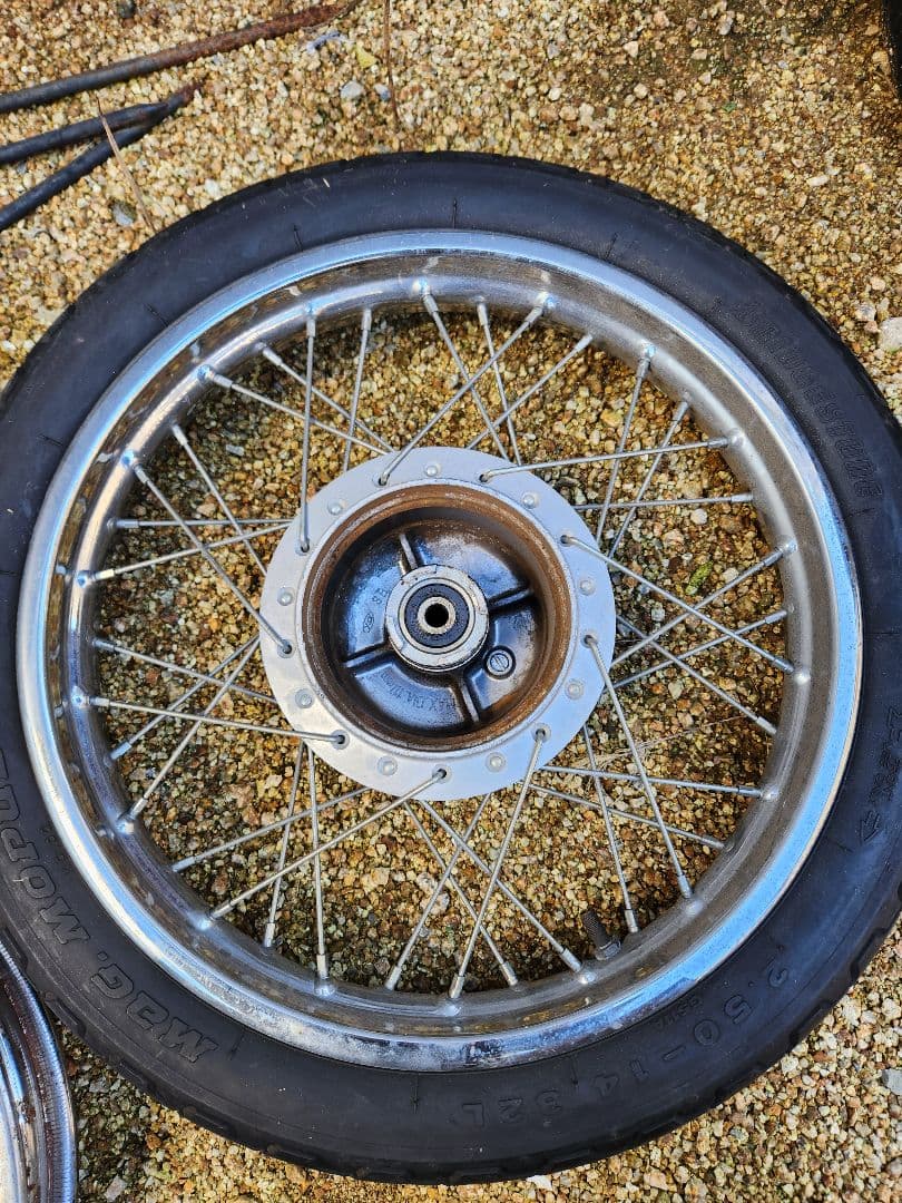 リトルカブ　ホイール　前後セット