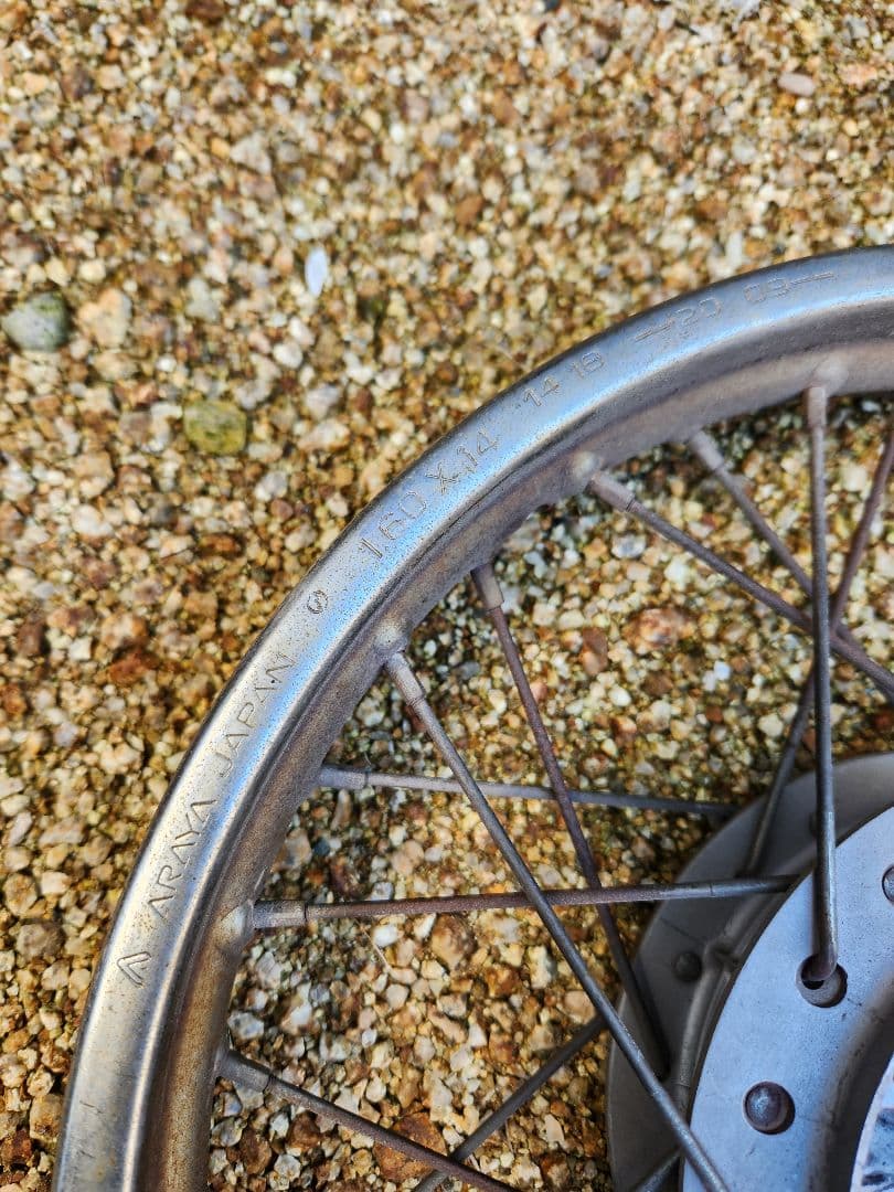 リトルカブ　ホイール　前後セット