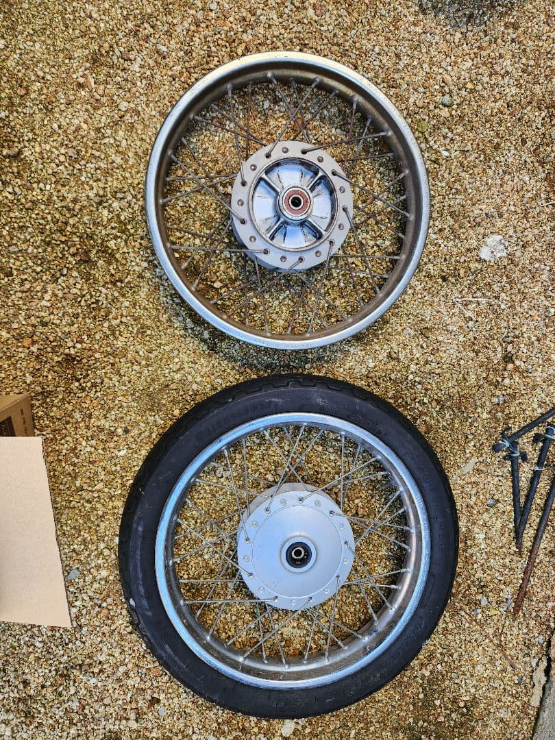 リトルカブ　ホイール　前後セット