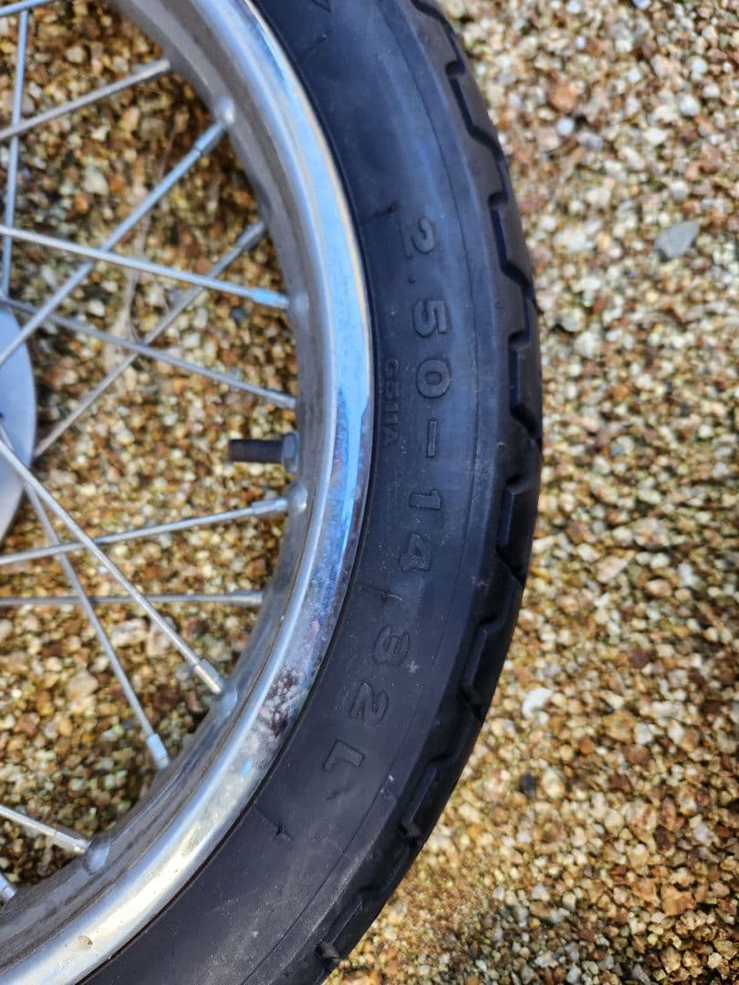 リトルカブ　ホイール　前後セット