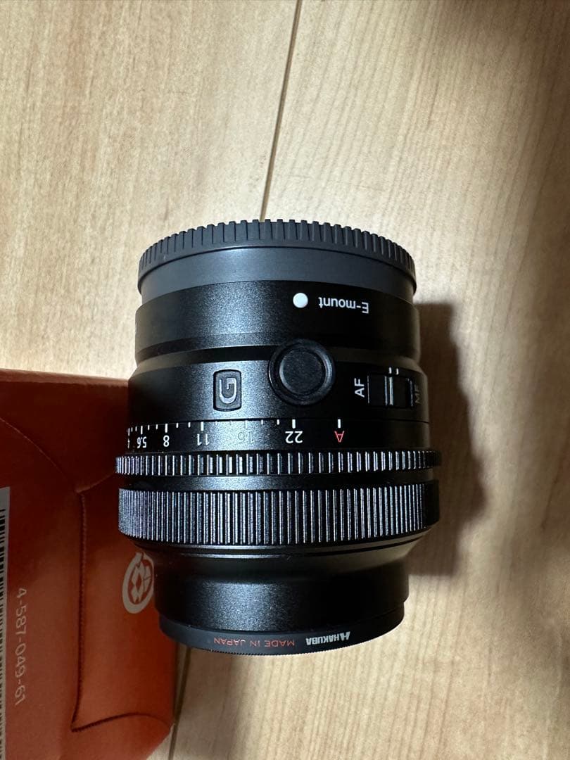 SONY FE 50mm F2.5 G レンズ