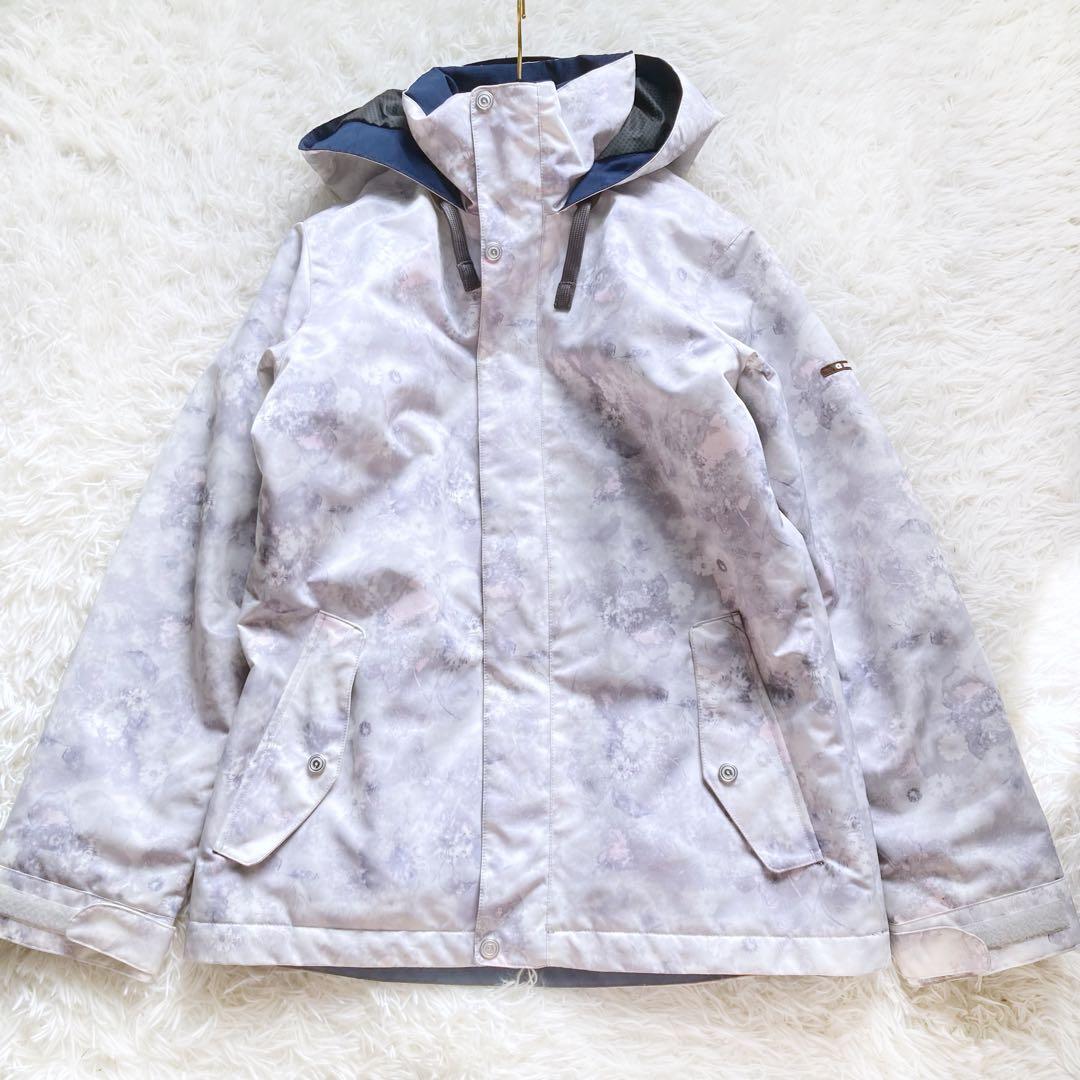 【美品】arg スノボウェア　スキーウェア　L 上下セットアップ グレー