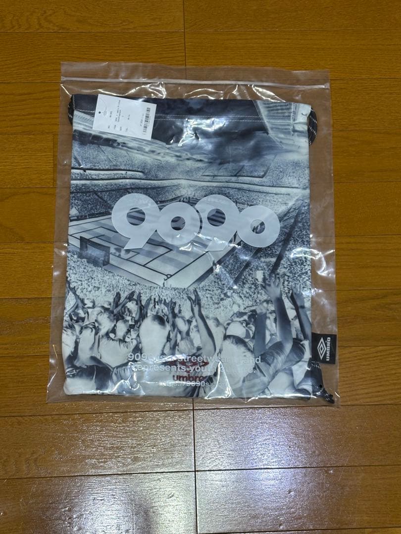 【希少】9090 × umbroアンブロ Printed Game 白