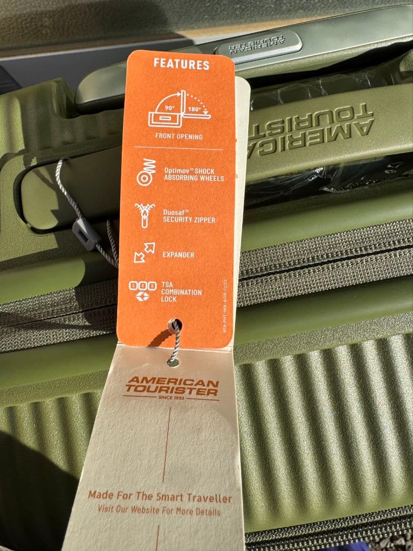 スーツケース　機内持ち込み TSAロック カーキ 新品同様