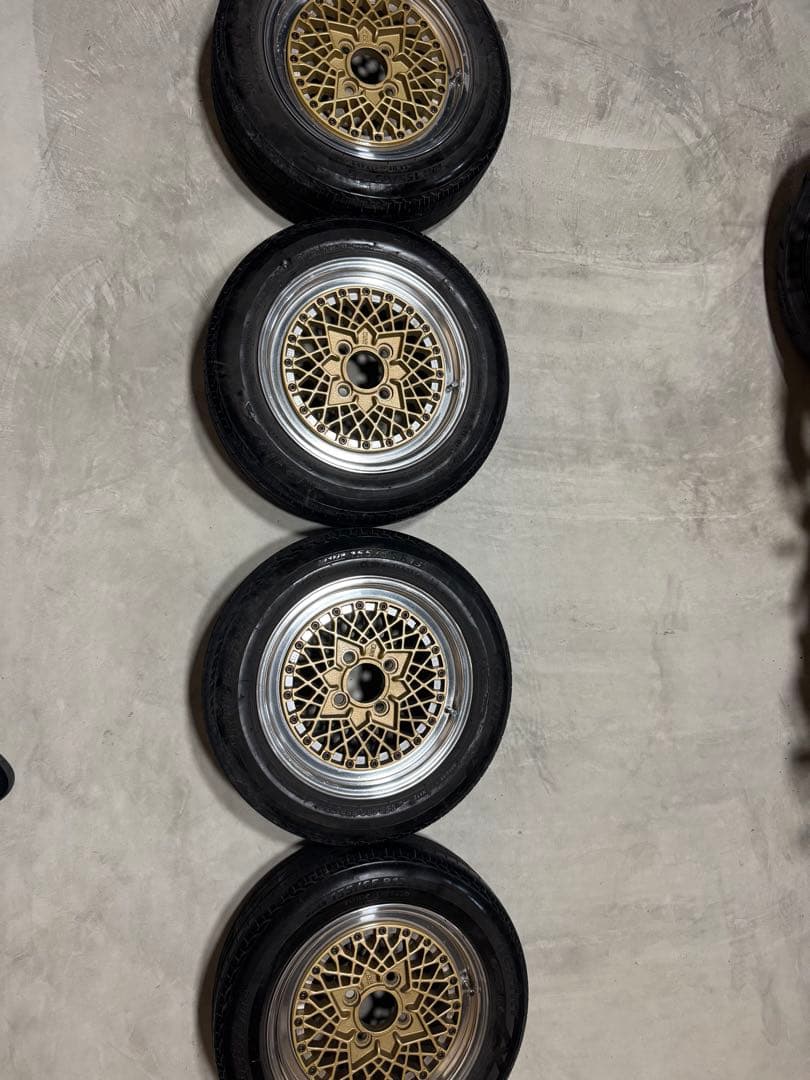 当時物SSRフォーミュラメッシュ13インチ アルミホイール