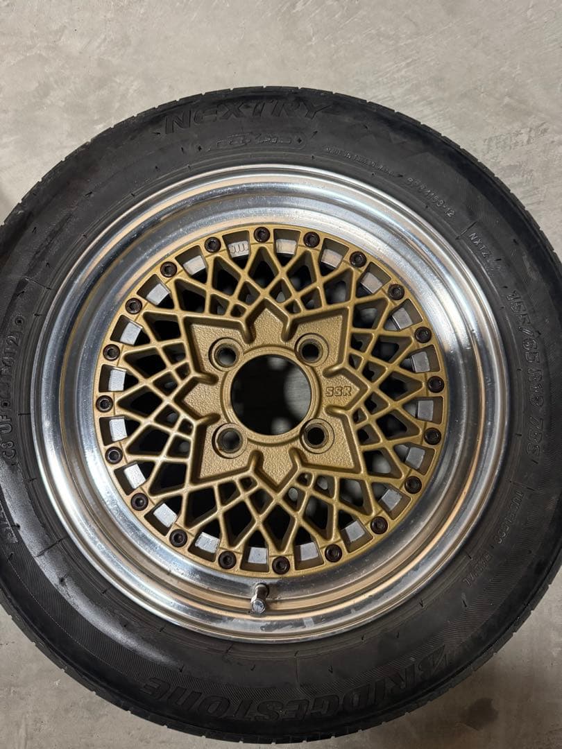 当時物SSRフォーミュラメッシュ13インチ アルミホイール
