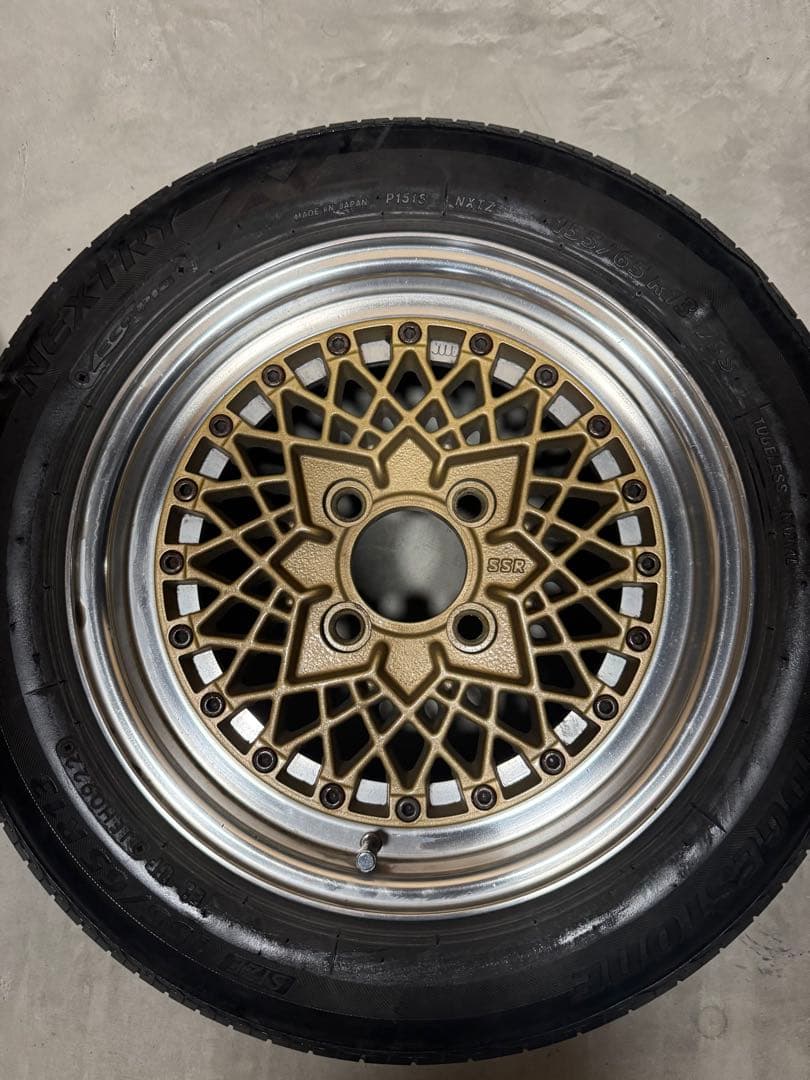 当時物SSRフォーミュラメッシュ13インチ アルミホイール