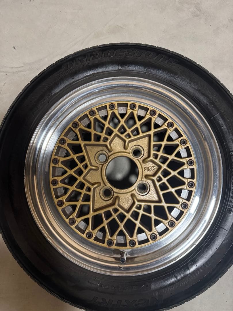 当時物SSRフォーミュラメッシュ13インチ アルミホイール