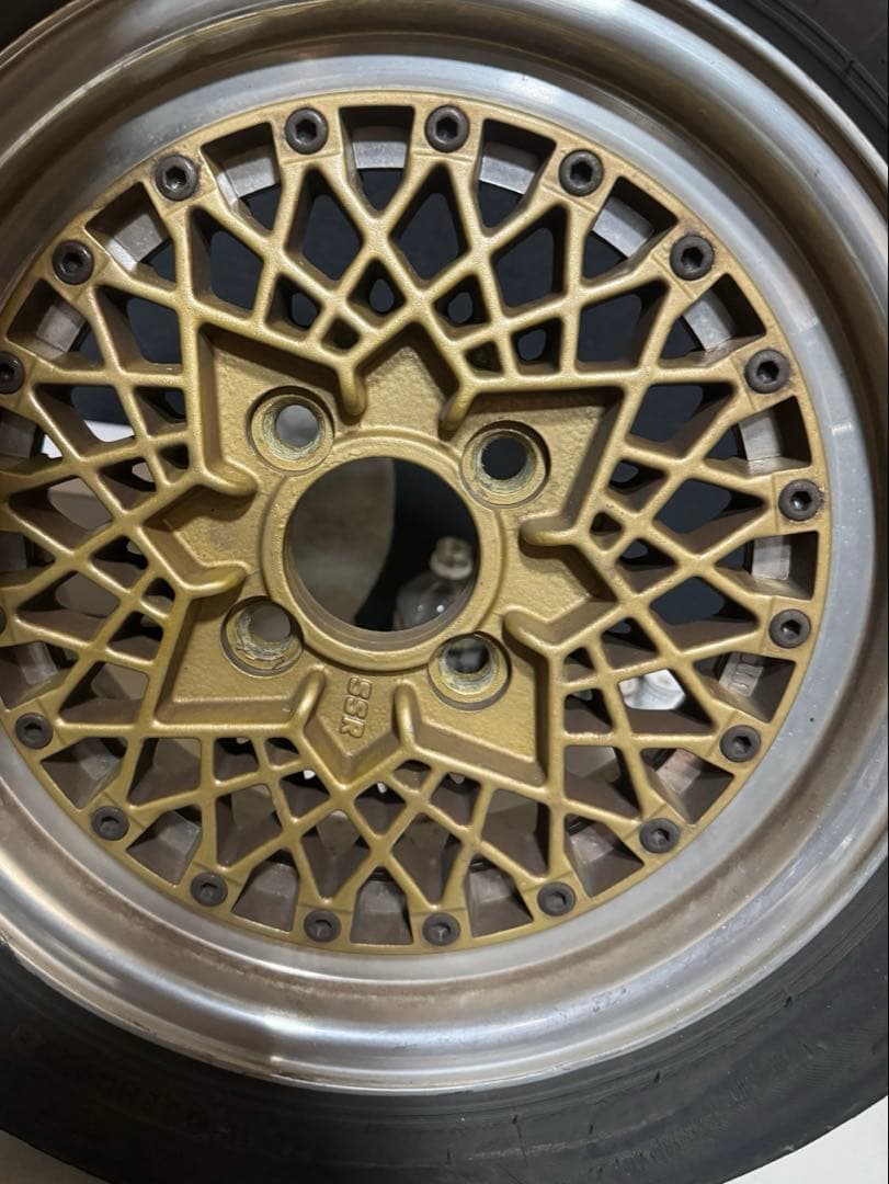 当時物SSRフォーミュラメッシュ13インチ アルミホイール