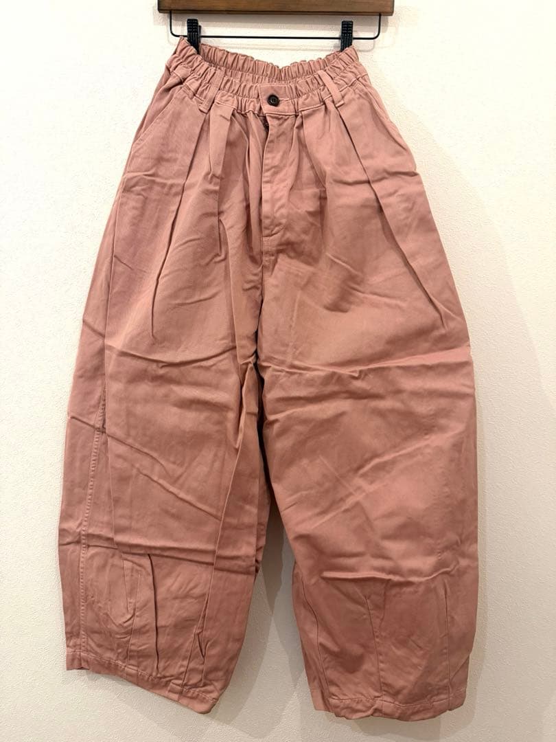 HARVESTY サーカスパンツ ピンク