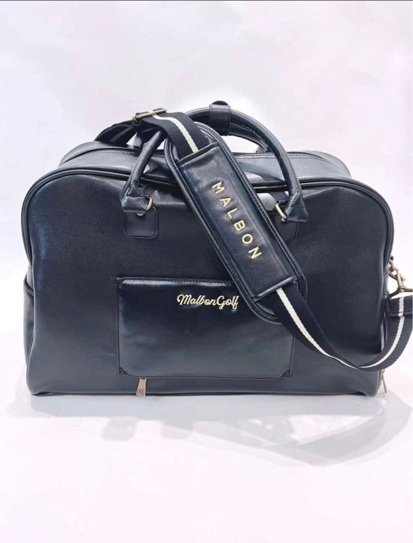 ゴルフ用 ボストンバッグ 着替え入れ 黒