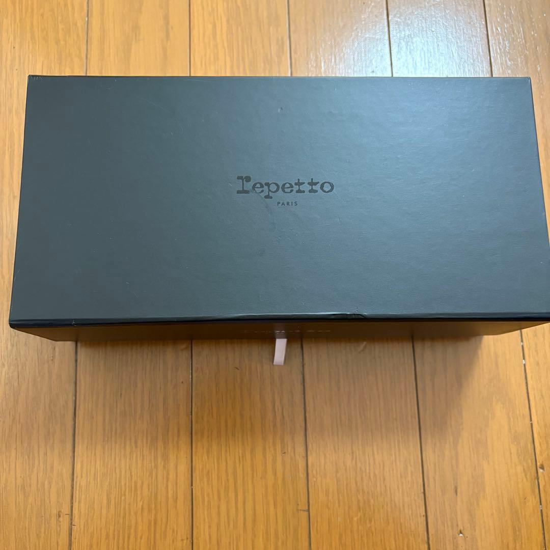 こ*ま様 38 レペット　Repetto ブラック フラットシューズ