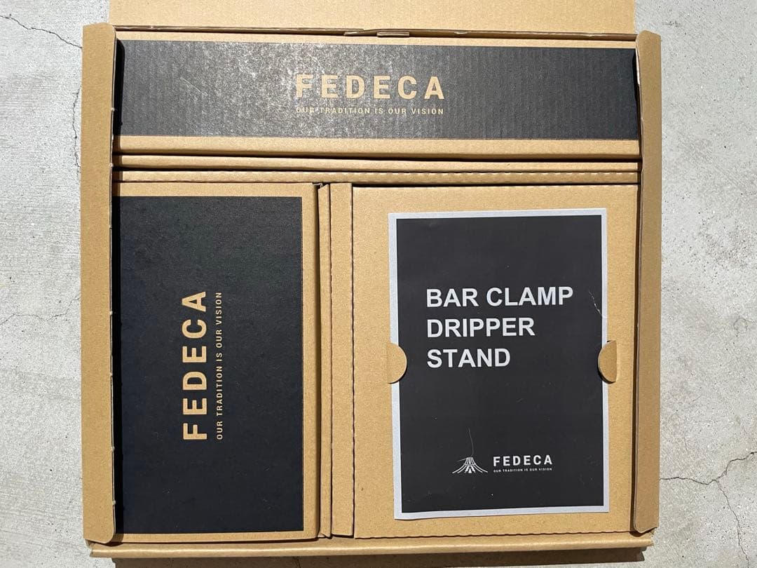 フェデカ　バークランプドリッパースタンド 台座セット