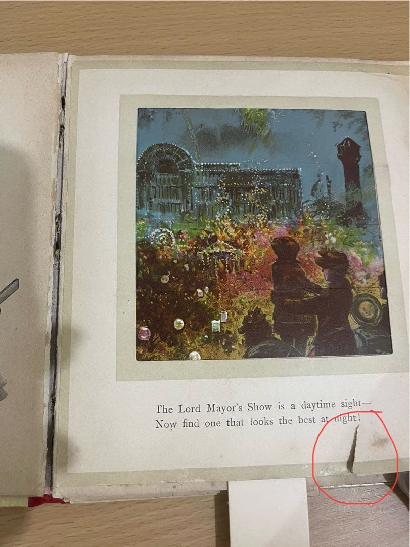 N o345 激レア 超希少 洋書アンティーク 仕掛け絵本 アーネストニスター