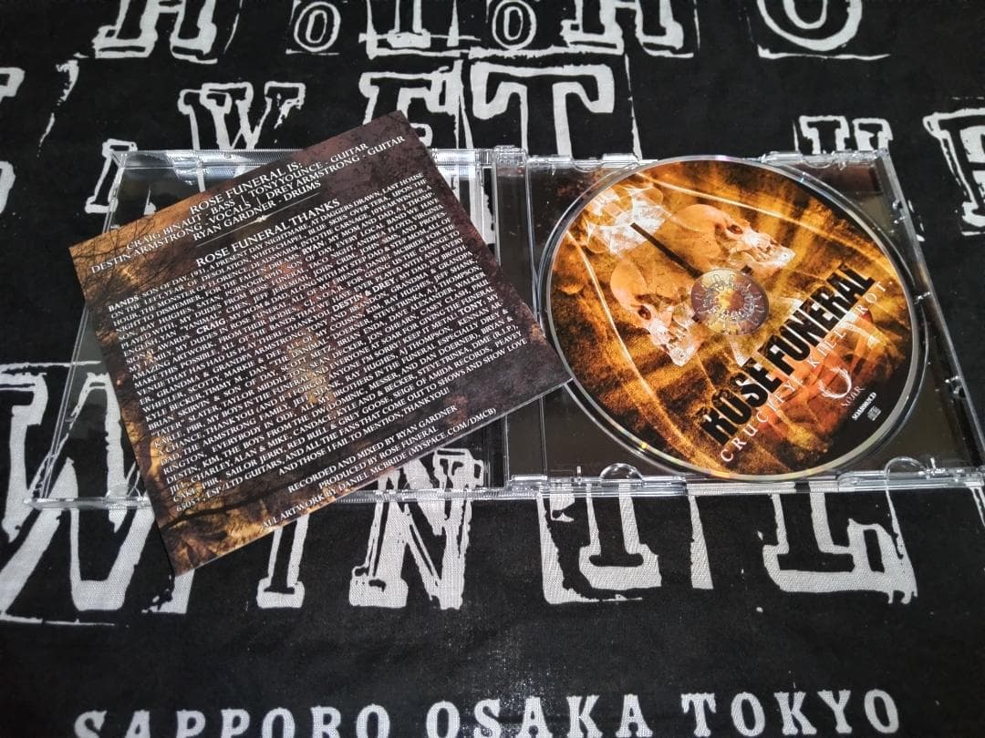 Rose Funeral / Crucify.Kill.Rot. CD デスコア