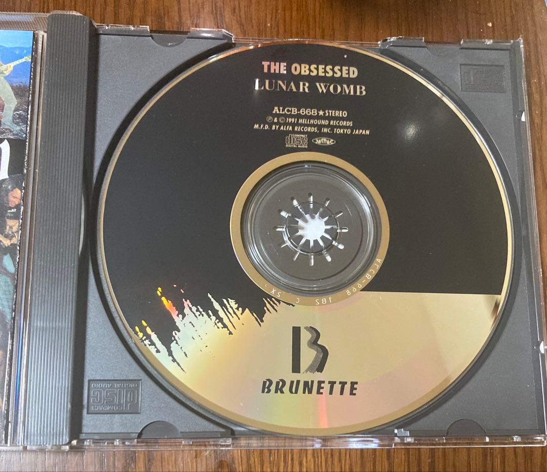 The Obsessed / Lunar Womb CD 日本盤帯付