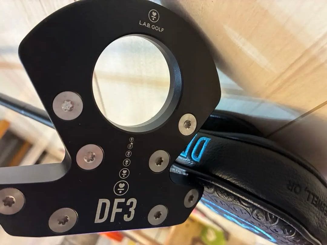つーさん　LAB GOLF DF3 ブラック パター 34インチ　美品