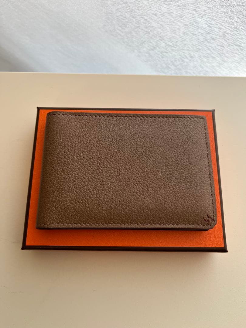 極美品 HERMES Hセリエ 折り財布　カードケース　アルザン