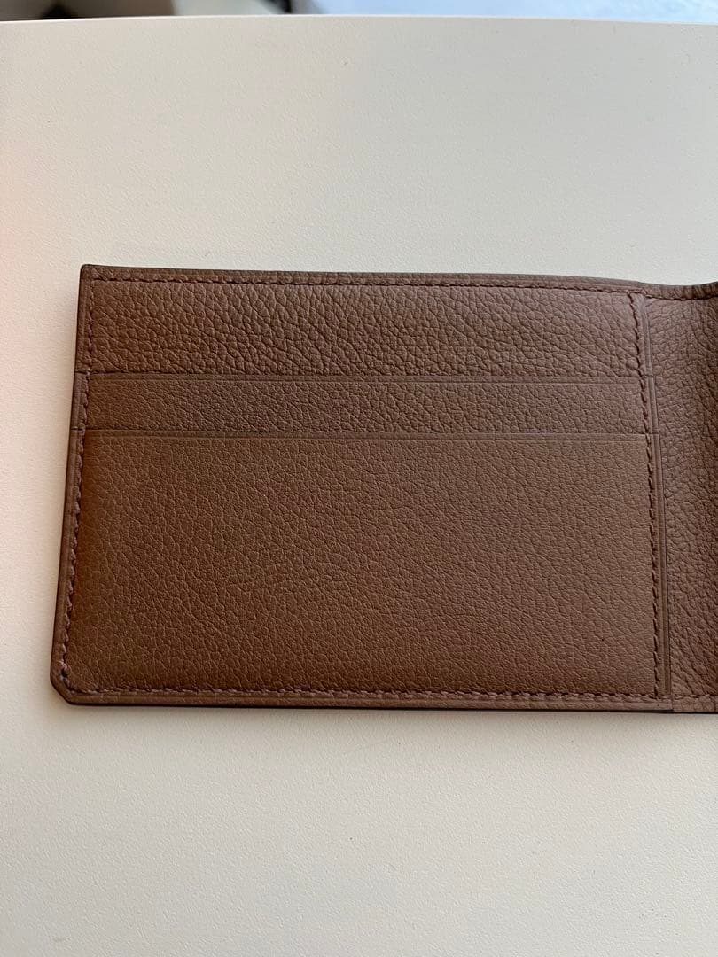 極美品 HERMES Hセリエ 折り財布　カードケース　アルザン