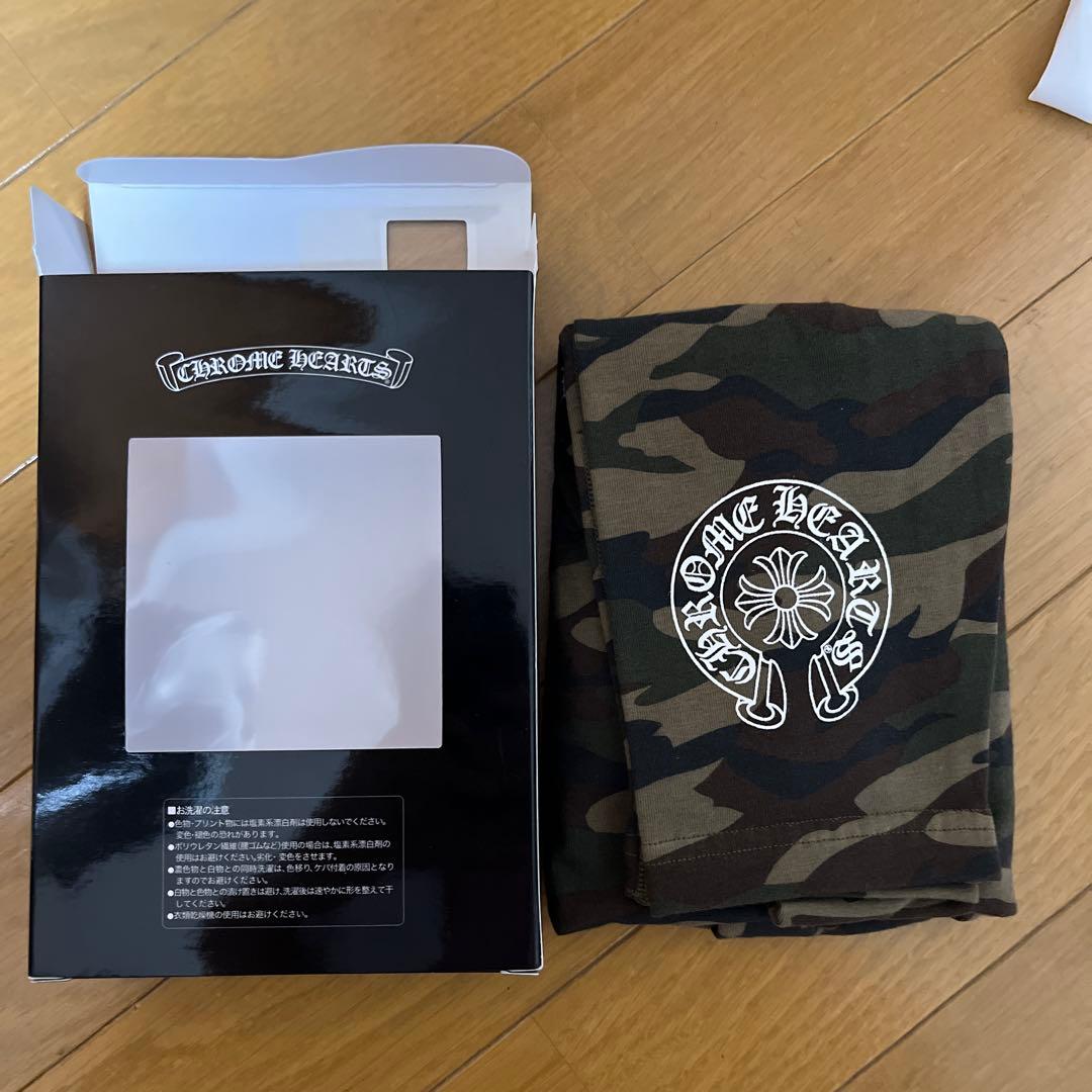 クロムハーツ レギンス　迷彩　カーキー