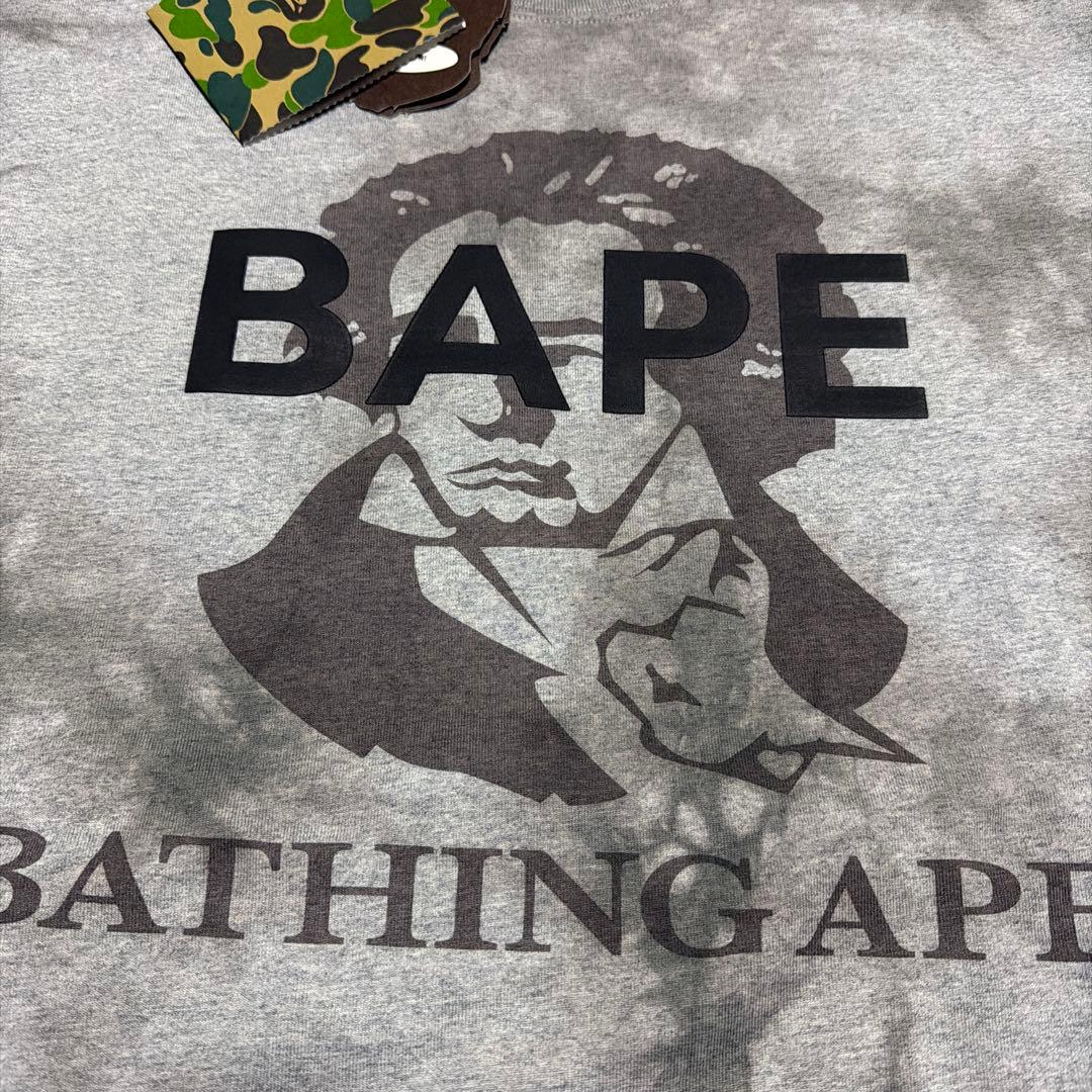 A BATHING APE BAPE ベートーヴェン　タイダイ　ロンt tシャツ