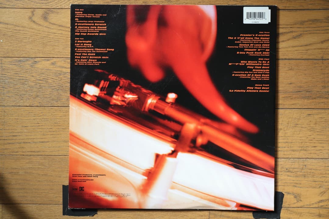 X-Ecutioners Built From Scratch 2枚組レコード