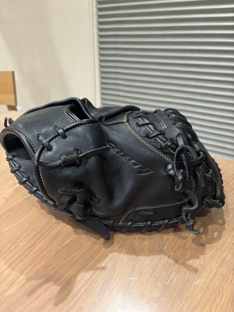 セレクト9 キャッチャーミット 軟式用 即戦力 良型　ブラック