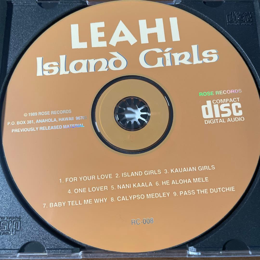 洋楽 AOR CD Hawaii LEAHI/ girls