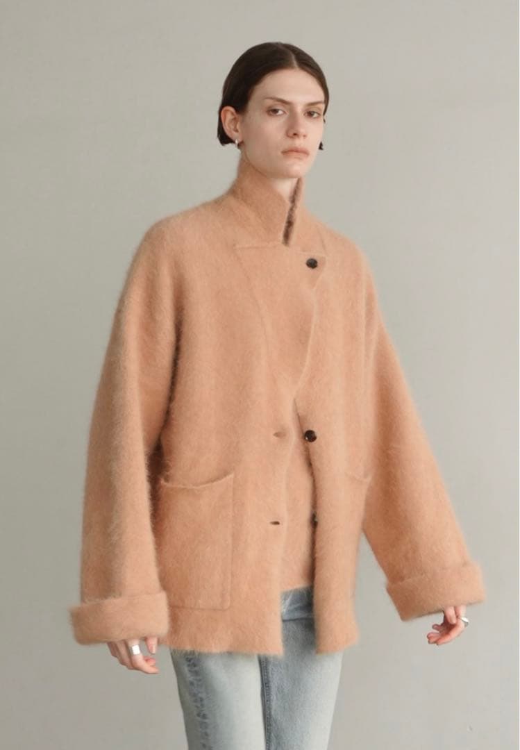 ジャケット・アウター CLANE ANGOLA TAILORED KNIT JACKET