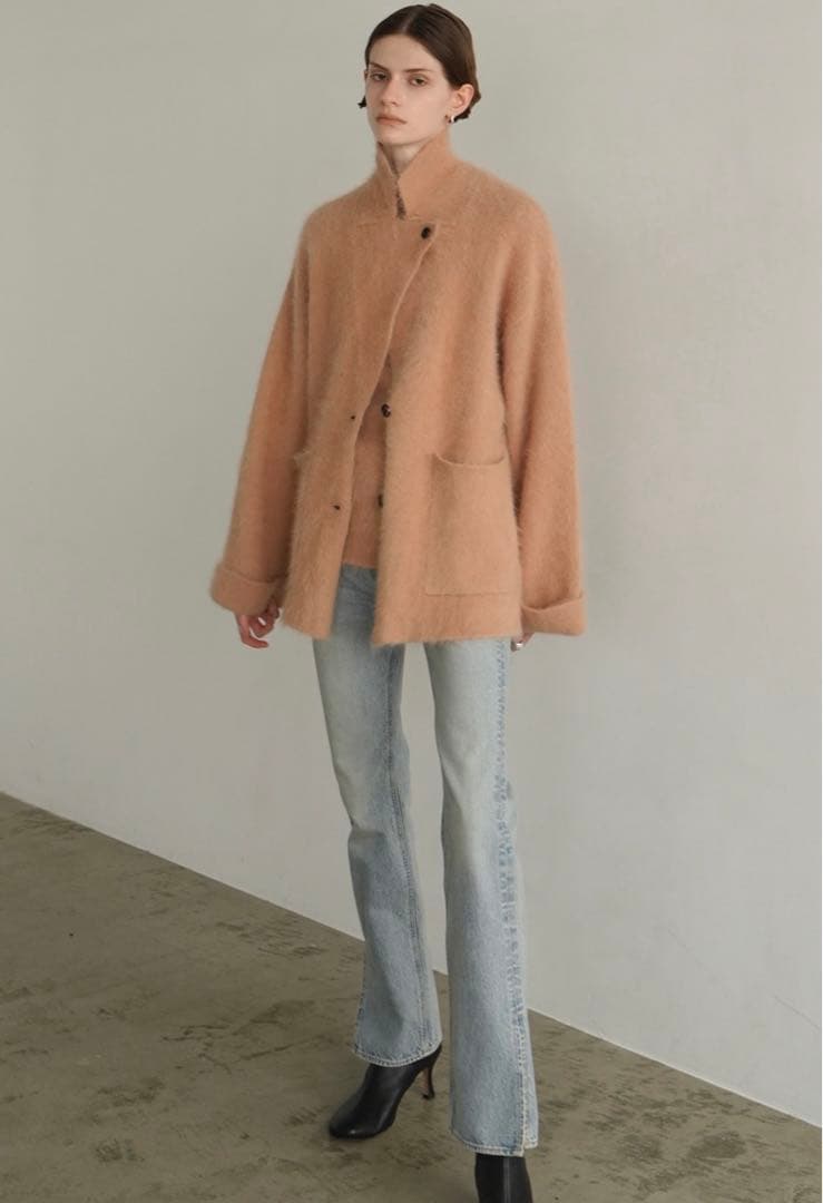 ジャケット・アウター CLANE ANGOLA TAILORED KNIT JACKET