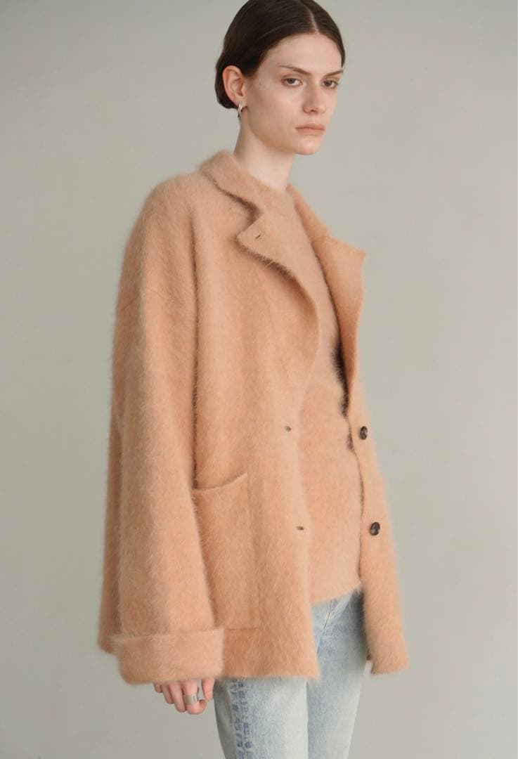 ジャケット・アウター CLANE ANGOLA TAILORED KNIT JACKET