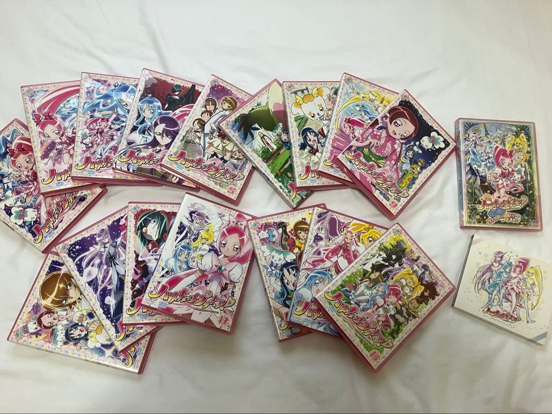 【最終価格】ハートキャッチプリキュア DVD 全16巻 CD