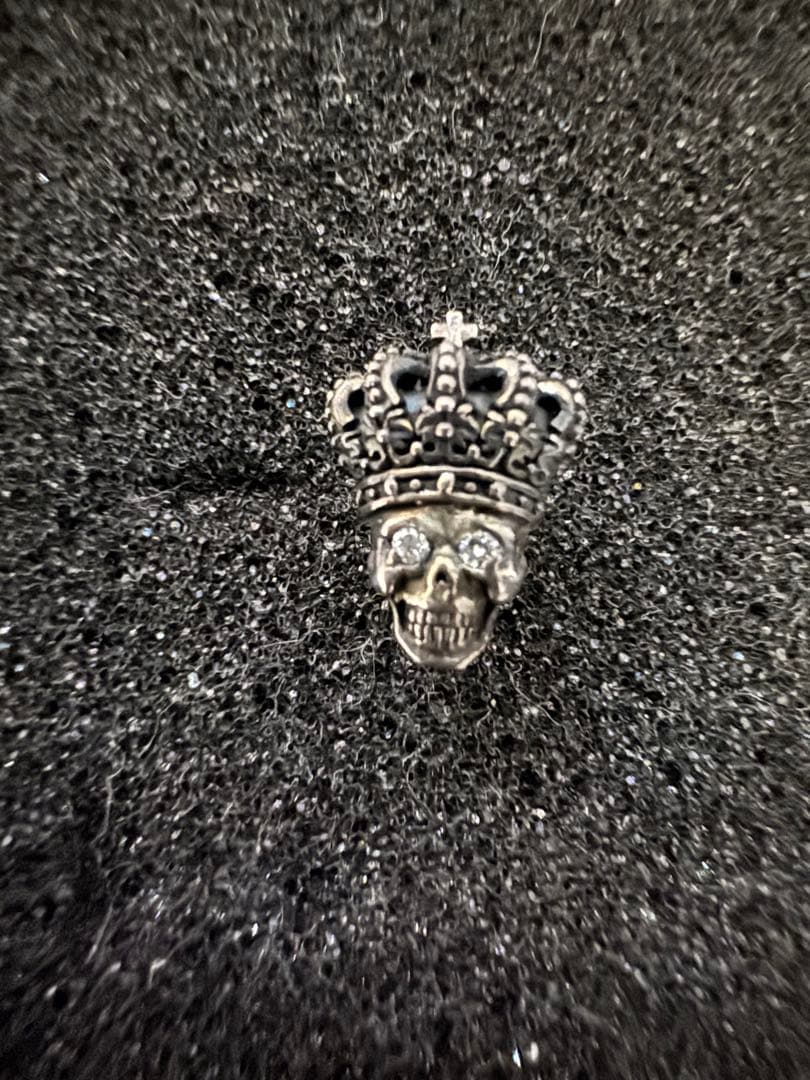 ジャスティン・デイビス ピアス スカル ダイヤ