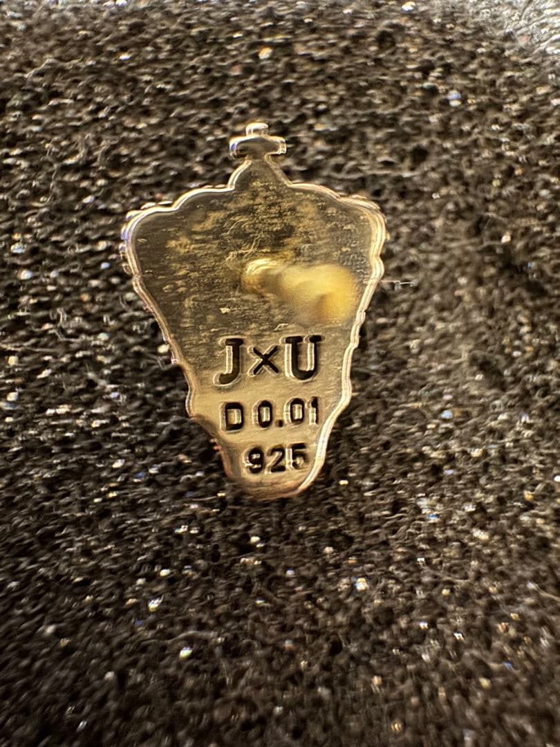 ジャスティン・デイビス ピアス スカル ダイヤ