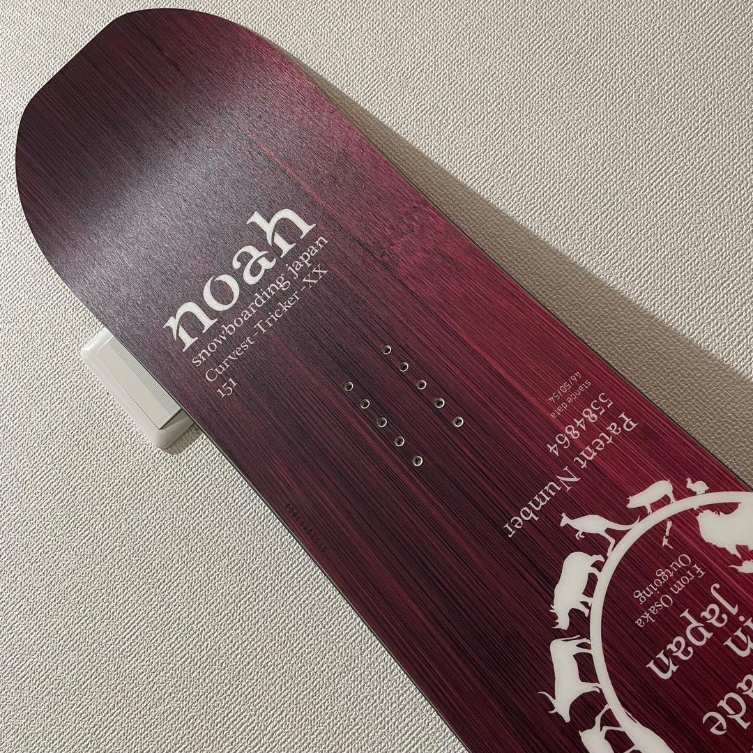noah スノーボード Curvest-Tricker-XX 151 美品