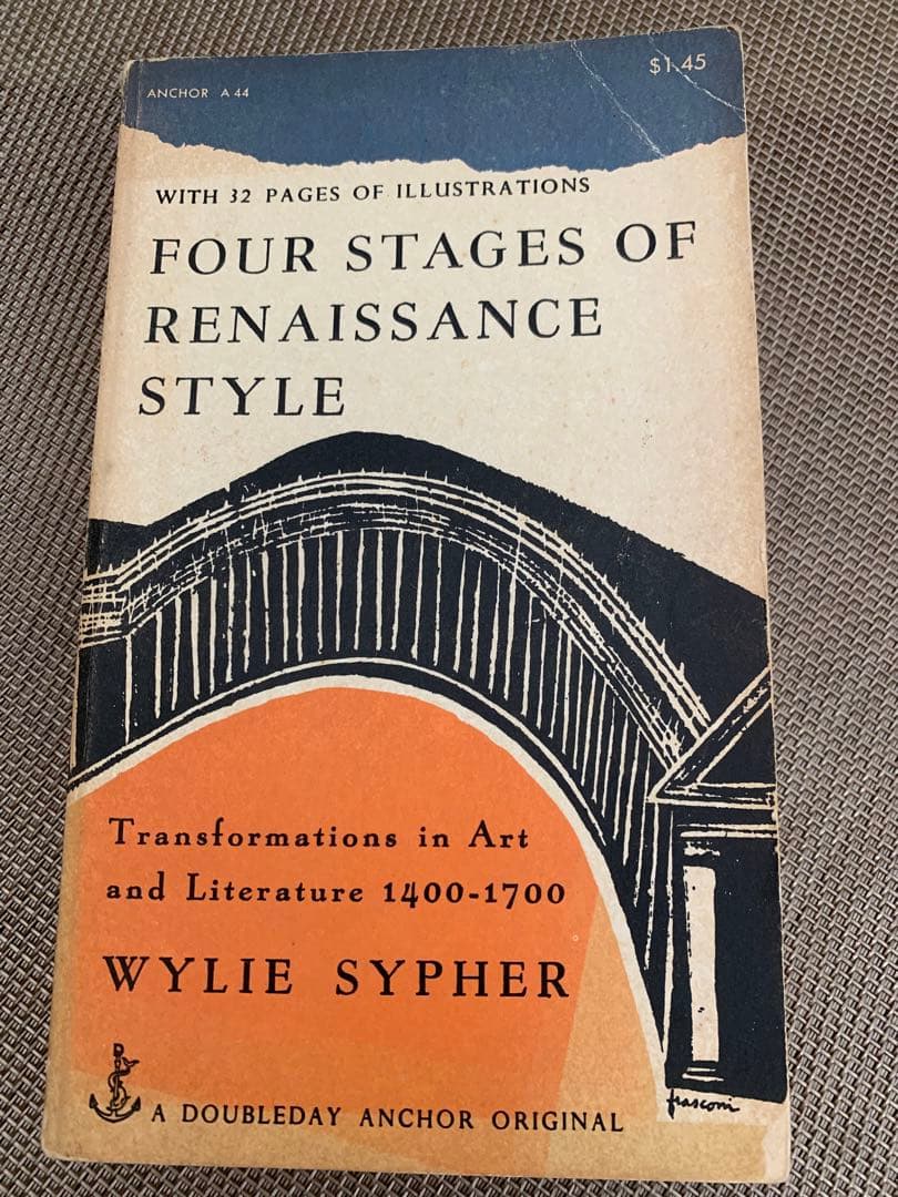希少　FOUR STAGES OF RENAISSANCE STYLE