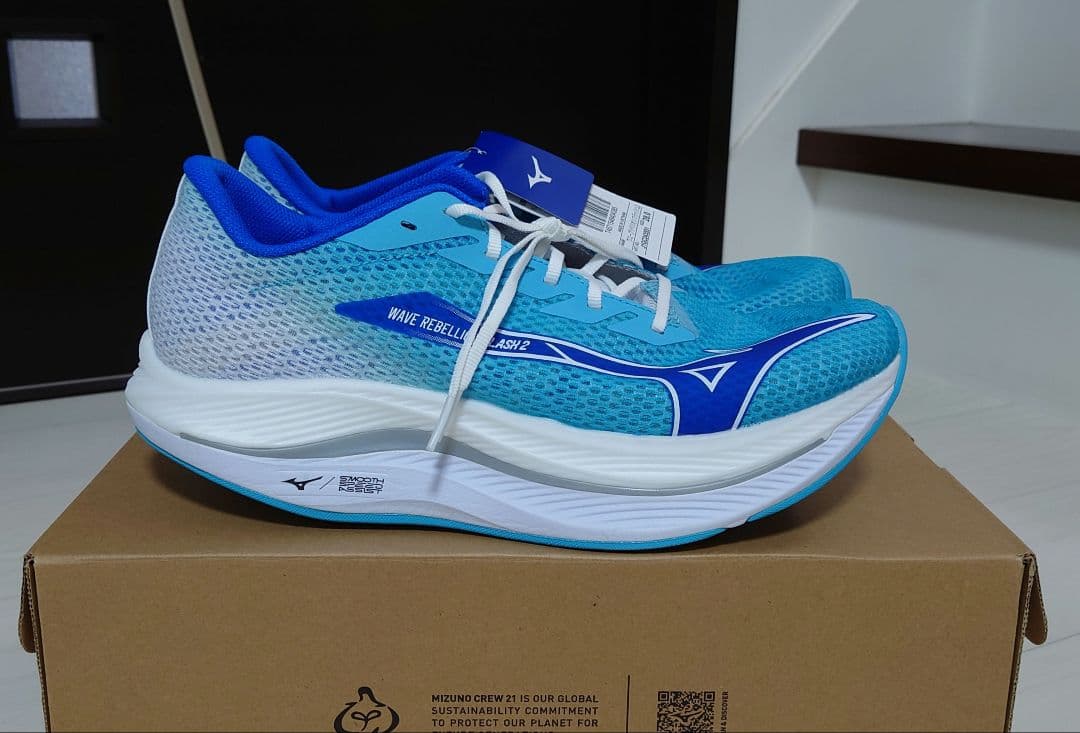 【新品】ミズノ ウェーブリベリオンフラッシュ2 28.0cm