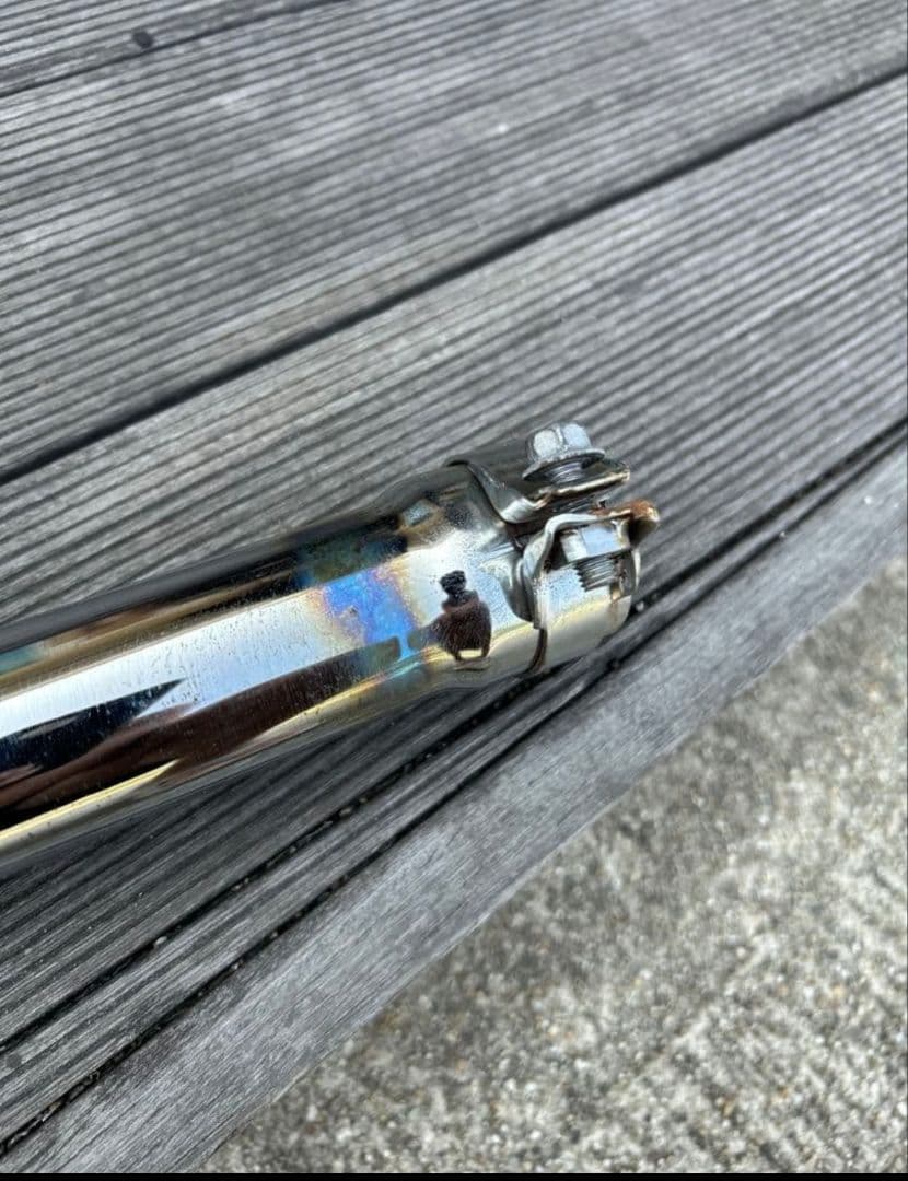 ヤマハSR400 マフラー　デイトナ製　車検対応　品番60682