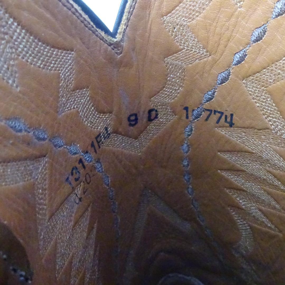 未使用ルケーシーLUCCHESE　2000リザードトカゲウエスタンブーツ9D