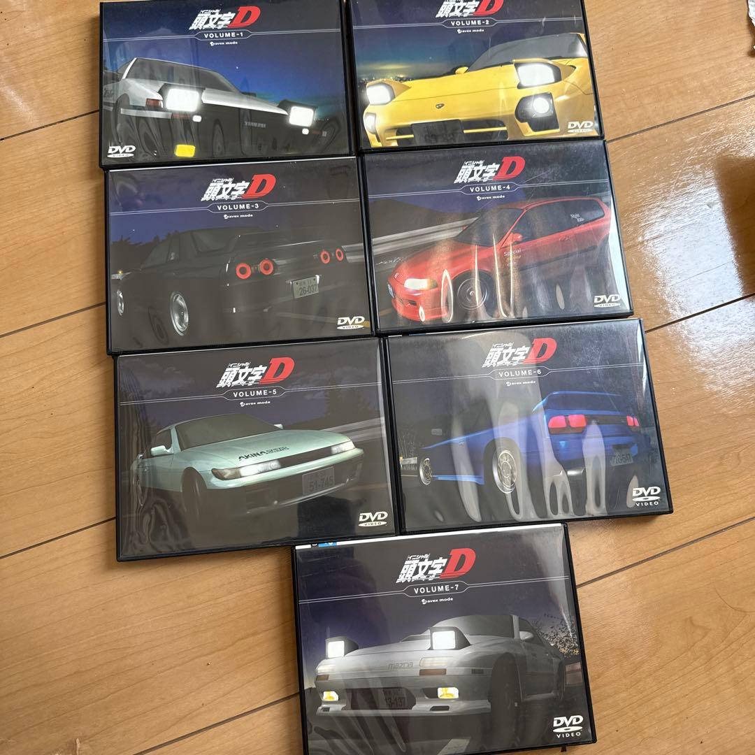 DVD　頭文字D 全7巻セット