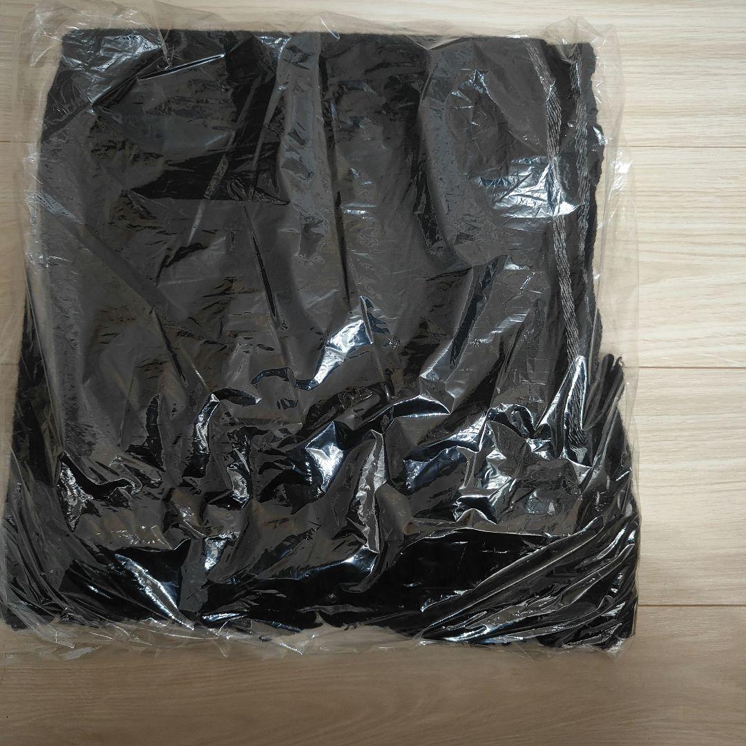 CTHY YAK WOOL FRINGE STOLE ヤクウールストールブラック