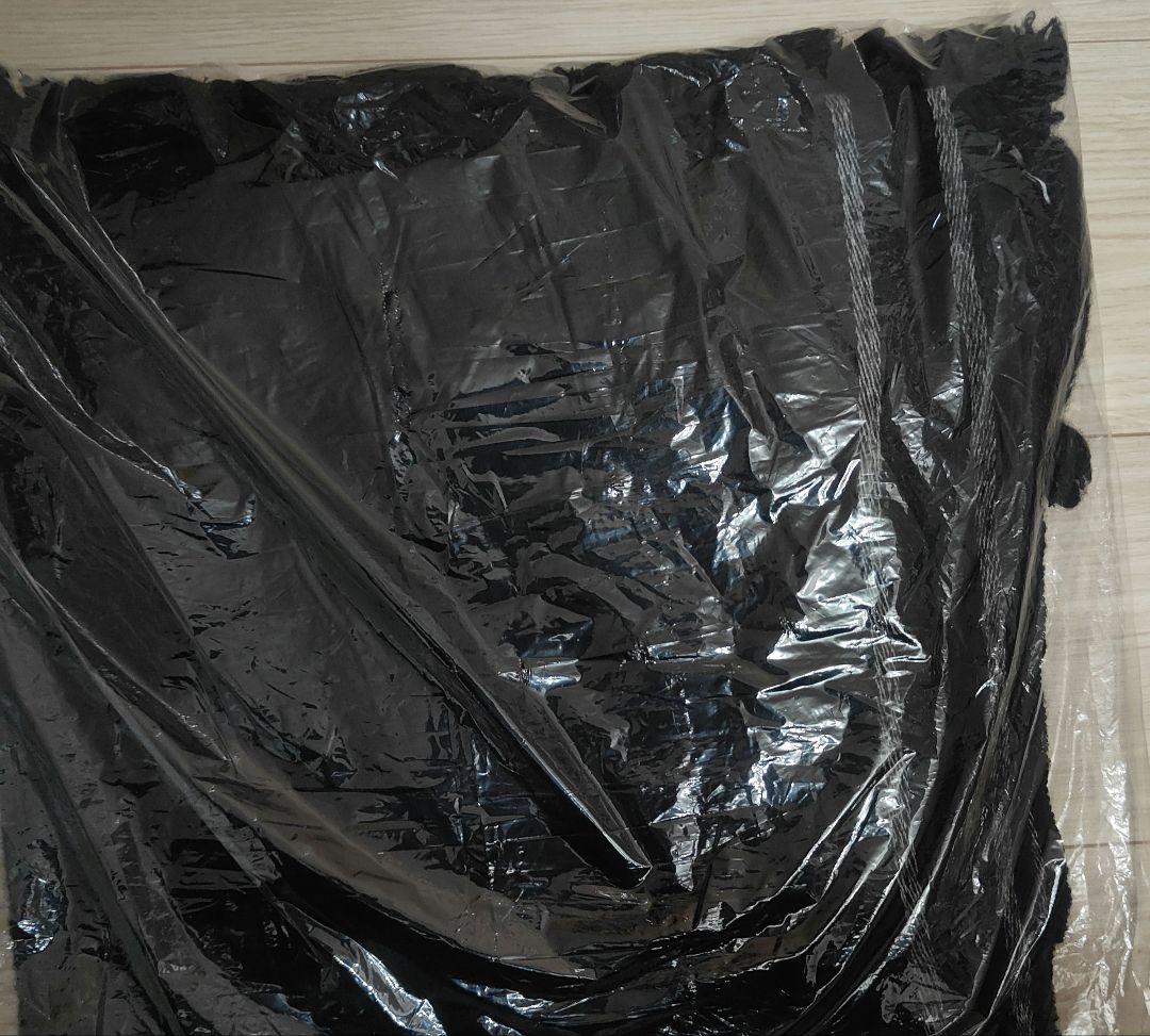 CTHY YAK WOOL FRINGE STOLE ヤクウールストールブラック