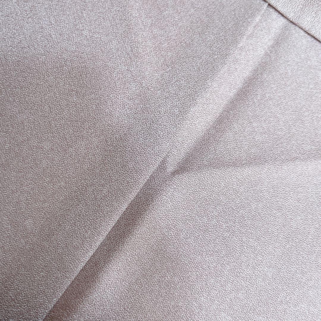 訪問着　フルセット　扇子　螺鈿加工　花々　金彩加工　入学式　卒業式　着物　Q5