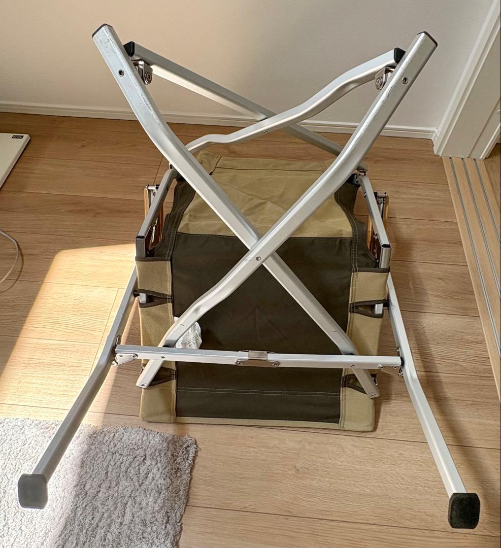 美品　スノーピーク　ローチェア30カーキ 二脚セット