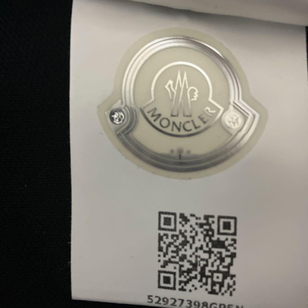 MONCLER ブラック メンズ ポロシャツ サイズS モンクレール