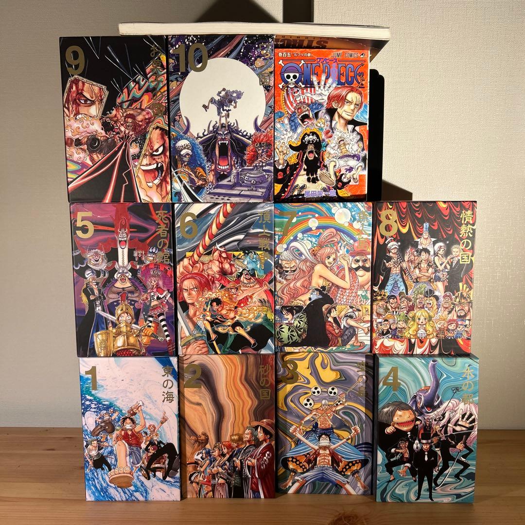 ONEPIECE 1~110巻＋4冊 エピソードBOX付き