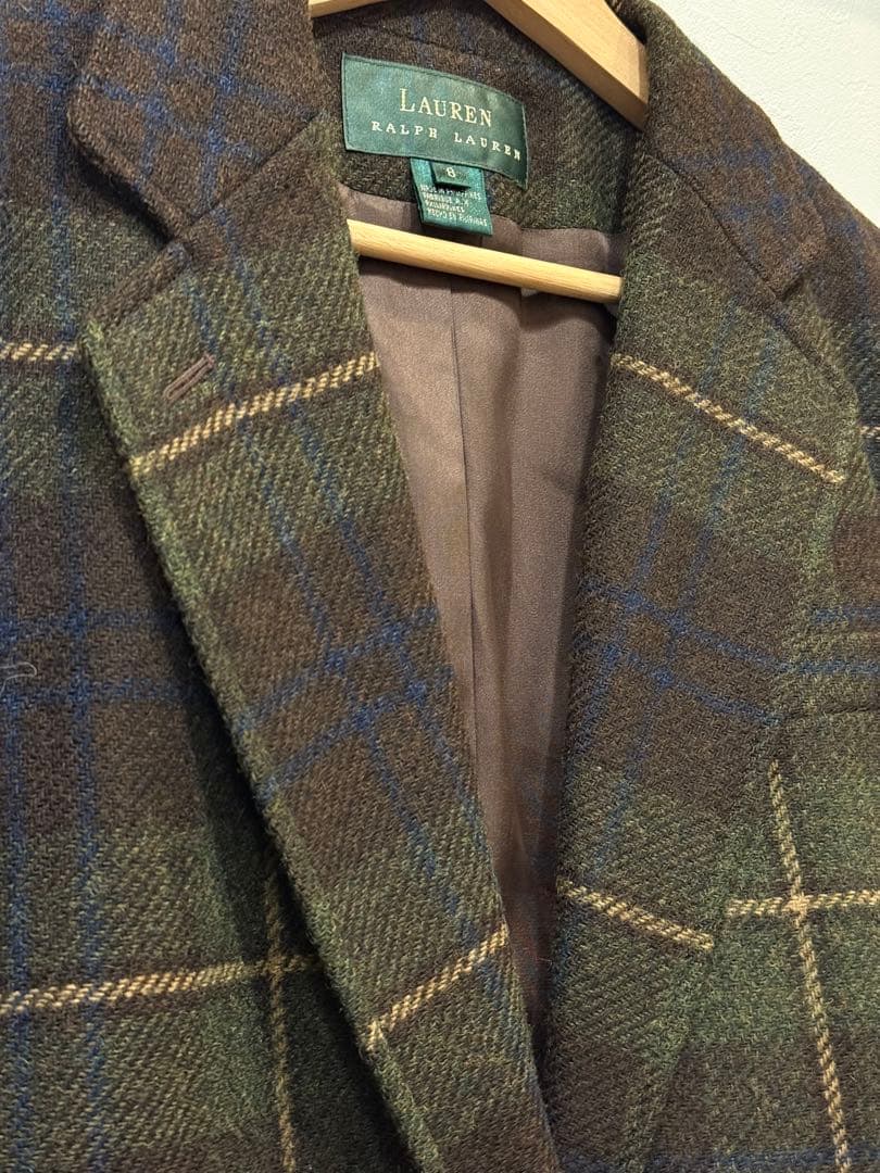 Ralph Lauren ブラックウォッチ　テーラードジャケット サイズ8