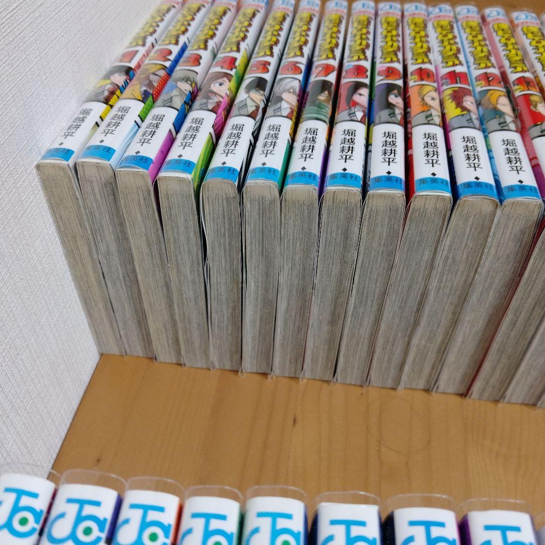 僕のヒーローアカデミア　全巻セット (1〜42巻)　クリアブックカバー付おまけ付