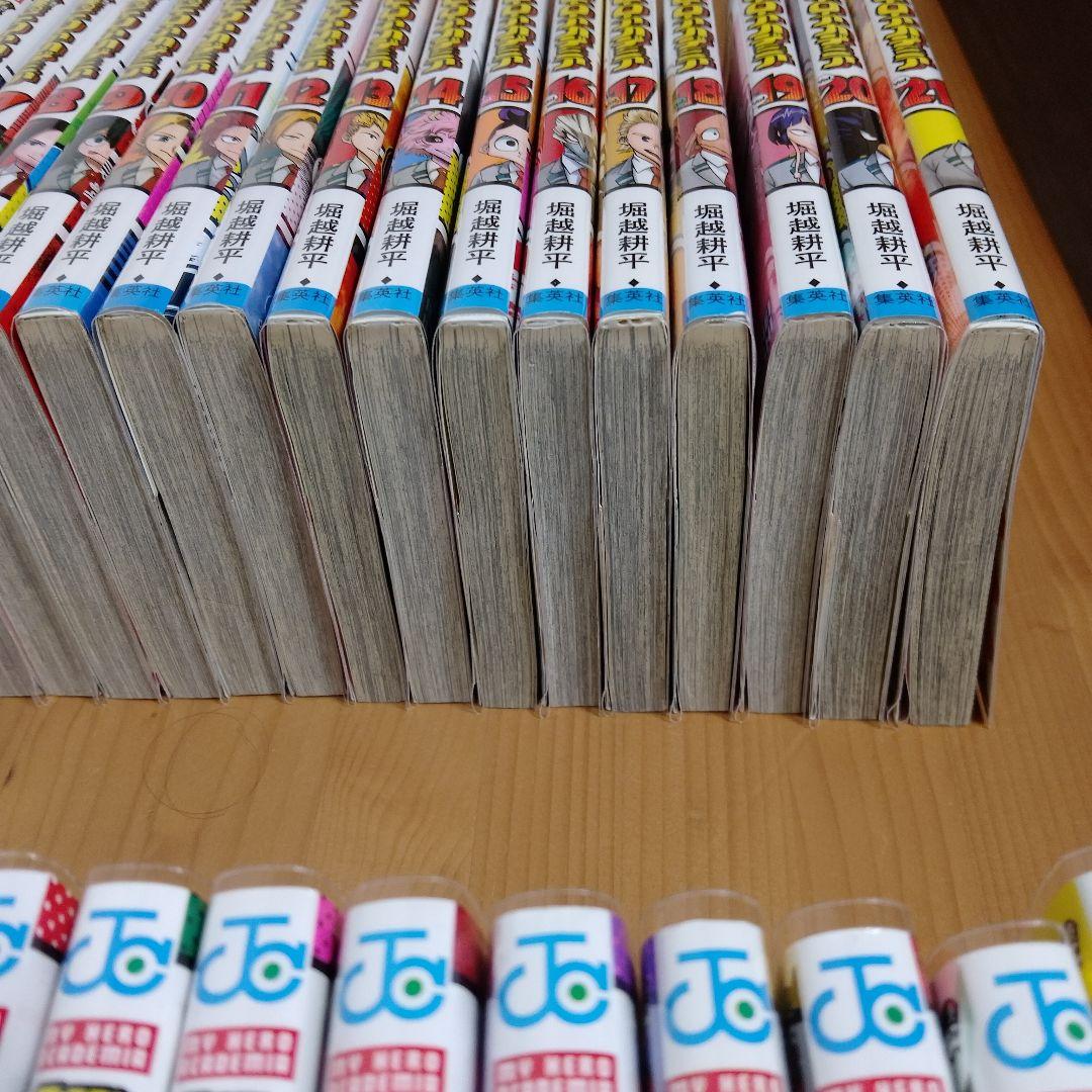 僕のヒーローアカデミア　全巻セット (1〜42巻)　クリアブックカバー付おまけ付